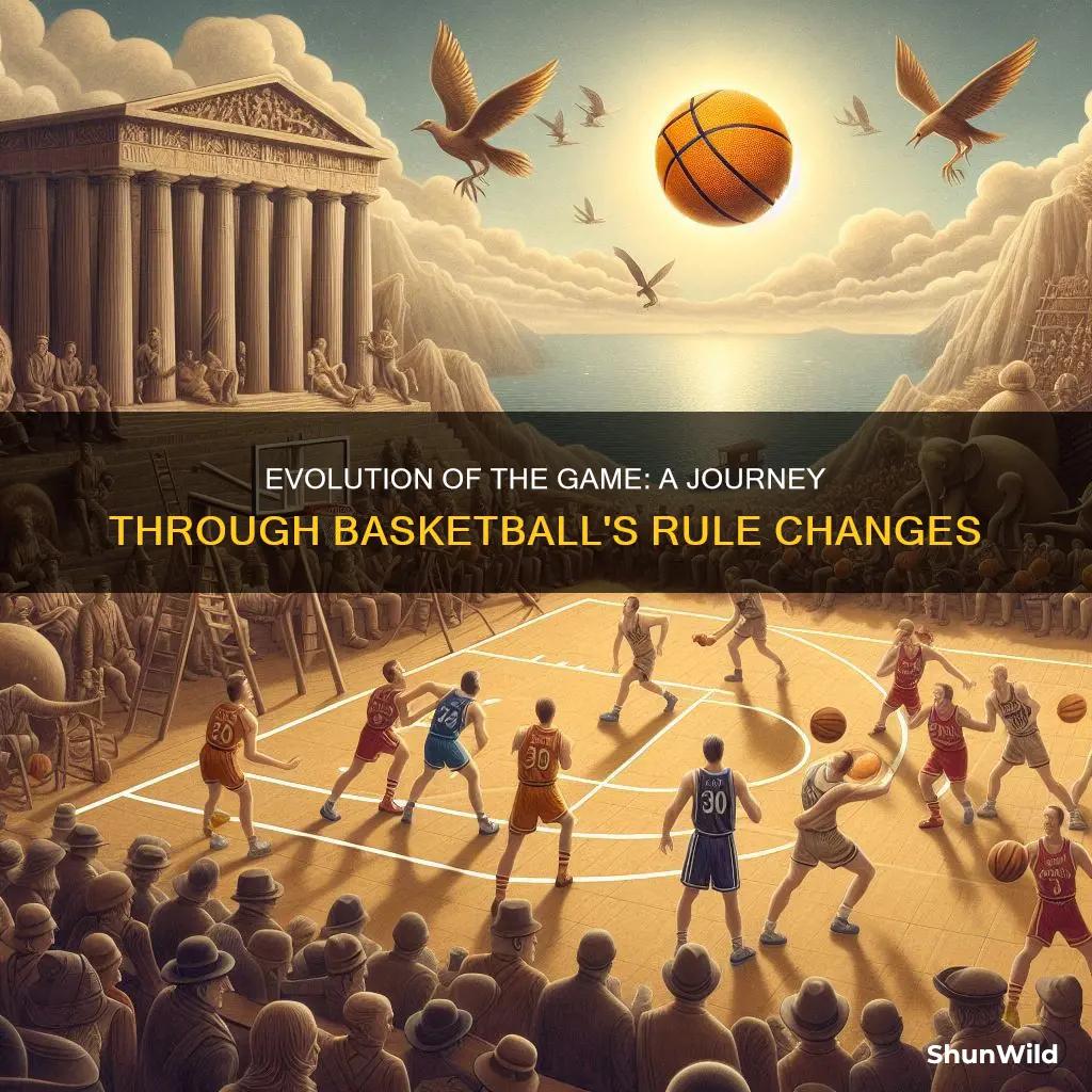 how have basketball rules changed over the years