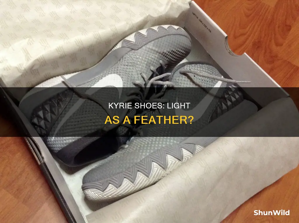 how heavy are the kyrie basketball shoes