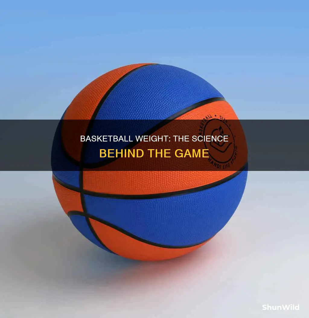 how heavy is a basketball in grams