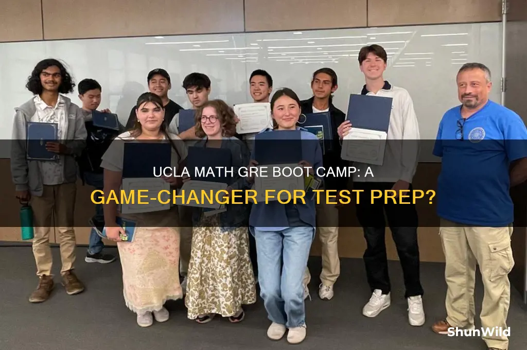 how helpful is ucla math gre boot camp