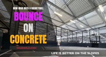 Concrete Basketball Bounces: How High Do They Go?