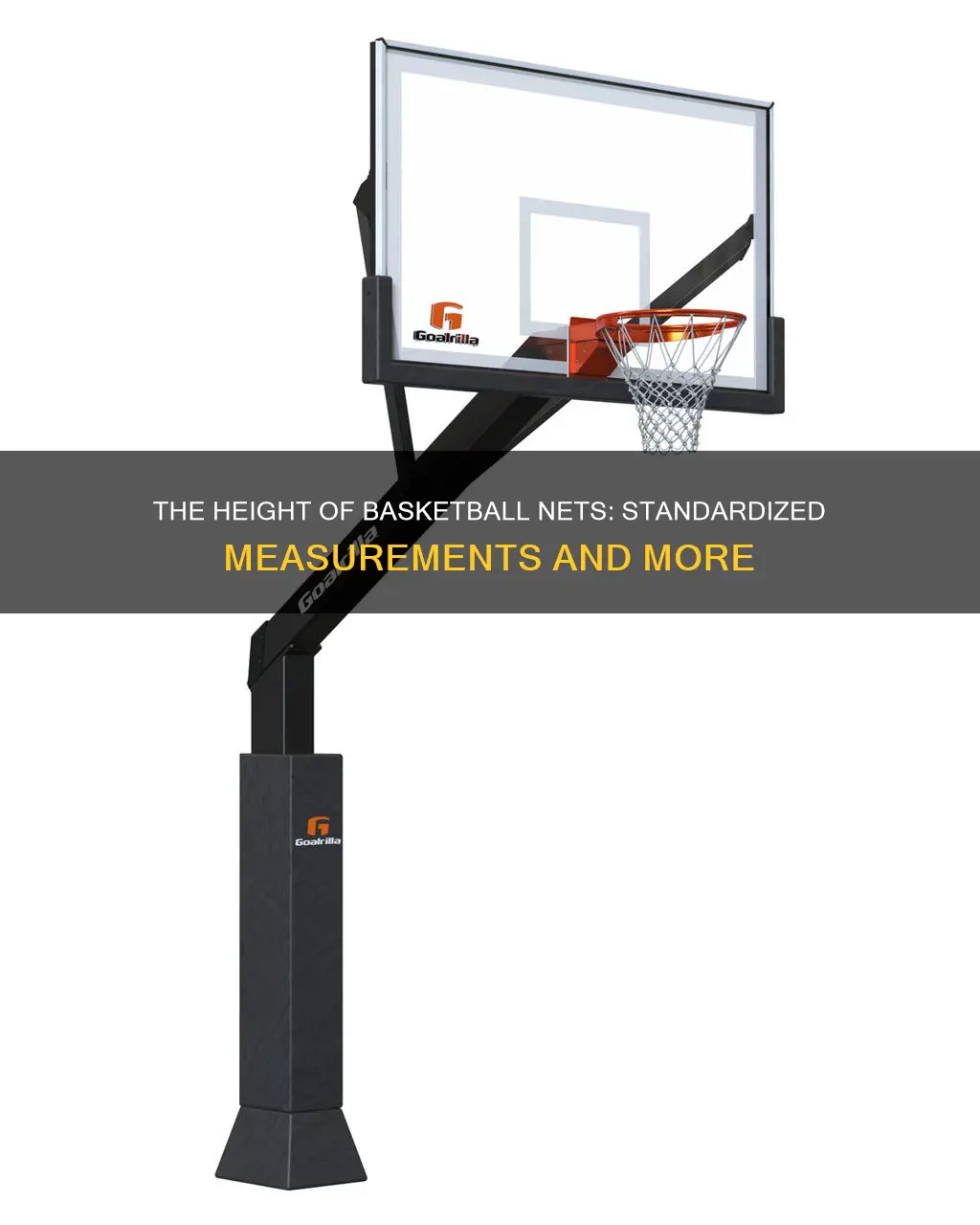 how high is a basketball net