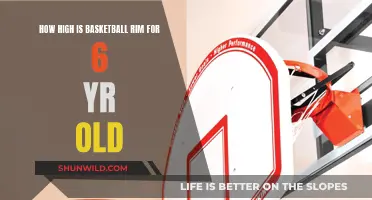 The Perfect Basketball Rim Height for 6-Year-Olds
