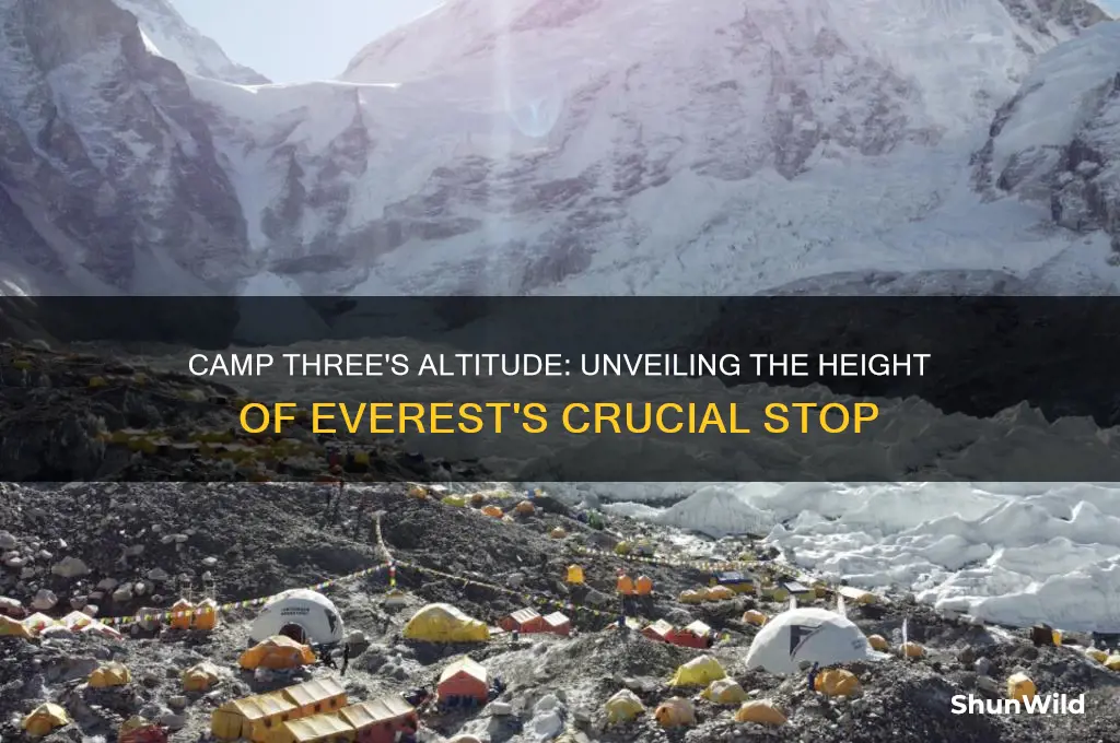 how high is camp three