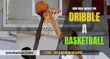 Dribbling a Basketball: How High is Too High?