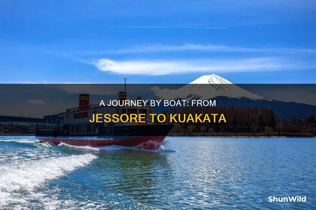 how I go to jessroe to kuakata by boat