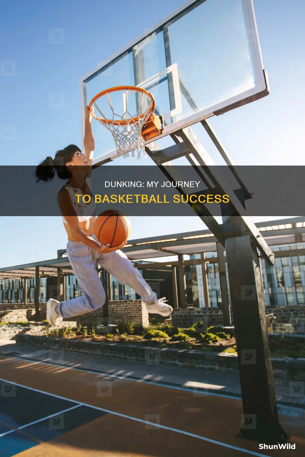 how i learned to dunk a basketball