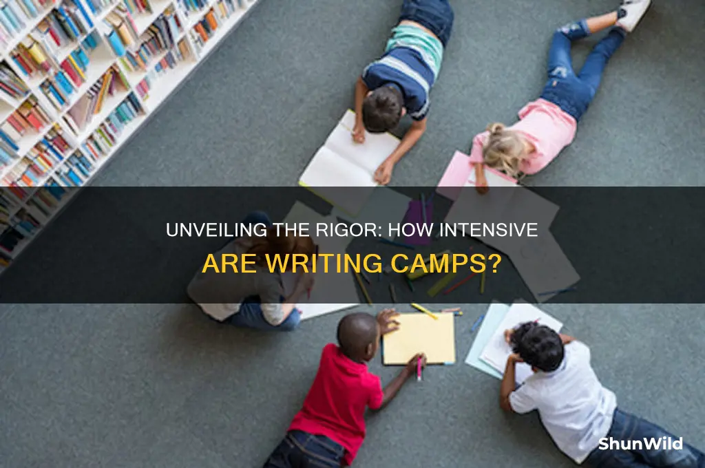 how intensive are writing camps
