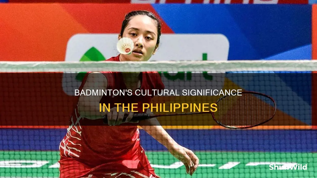 how is badminton important to the philippines