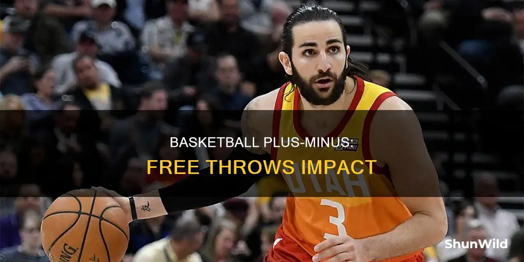 how is basketball plus minus calculated free throws