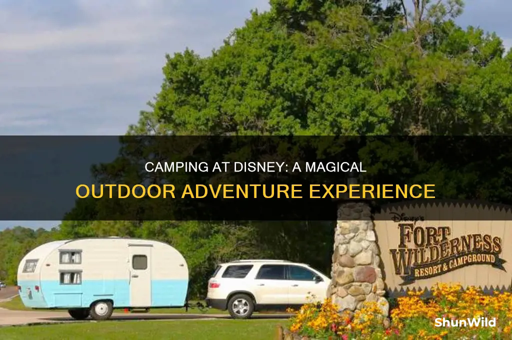 how is camping at disney