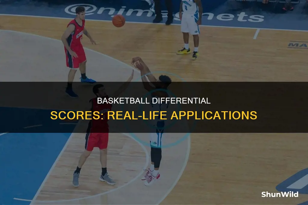 how is differential calculated basketball score used in real life