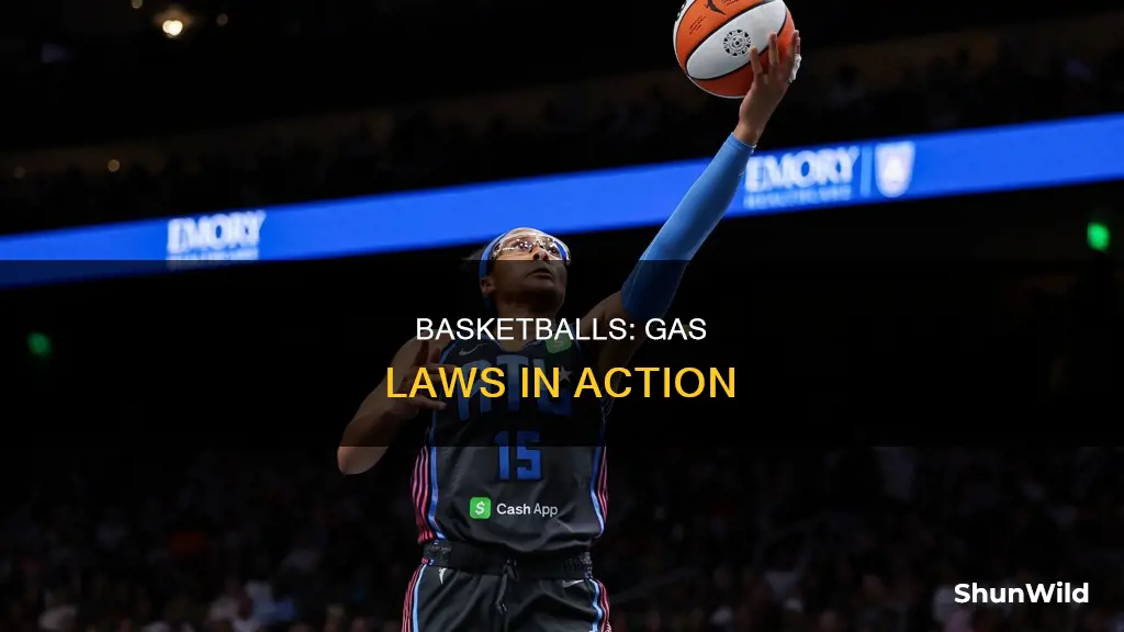 how is gas law related to basketballs
