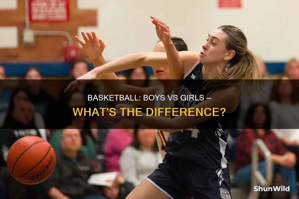 how is girls basketball different from boys