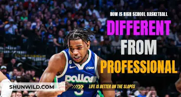 High School Hoops vs Pros: A Comparison