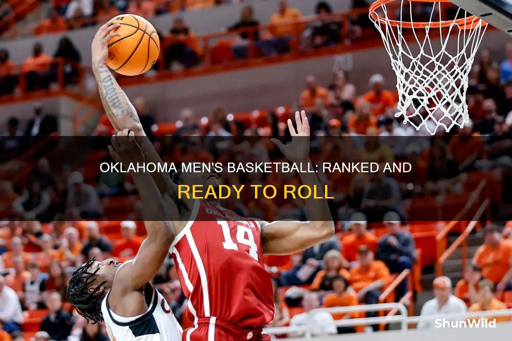 how is oklahoma mens basketball ranked