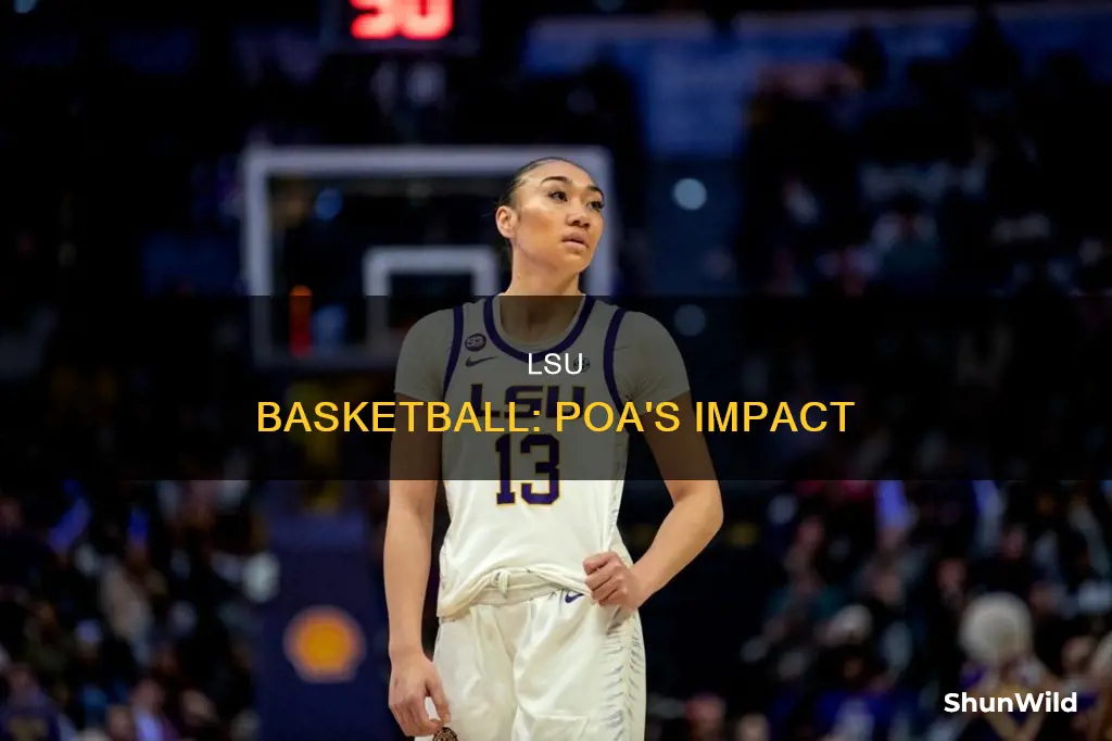 how is poa from lsu basketball