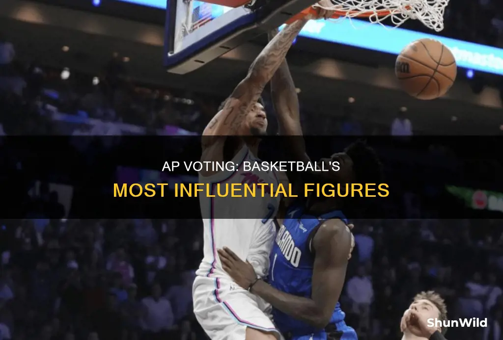 how is the ap voting for basketball figure