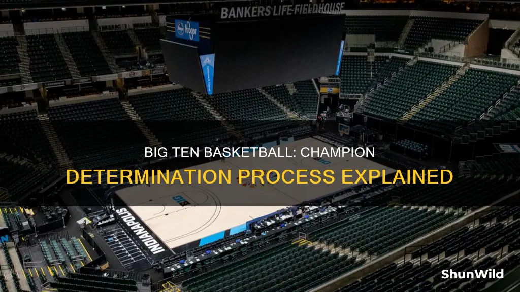how is the big ten basketball champion determined