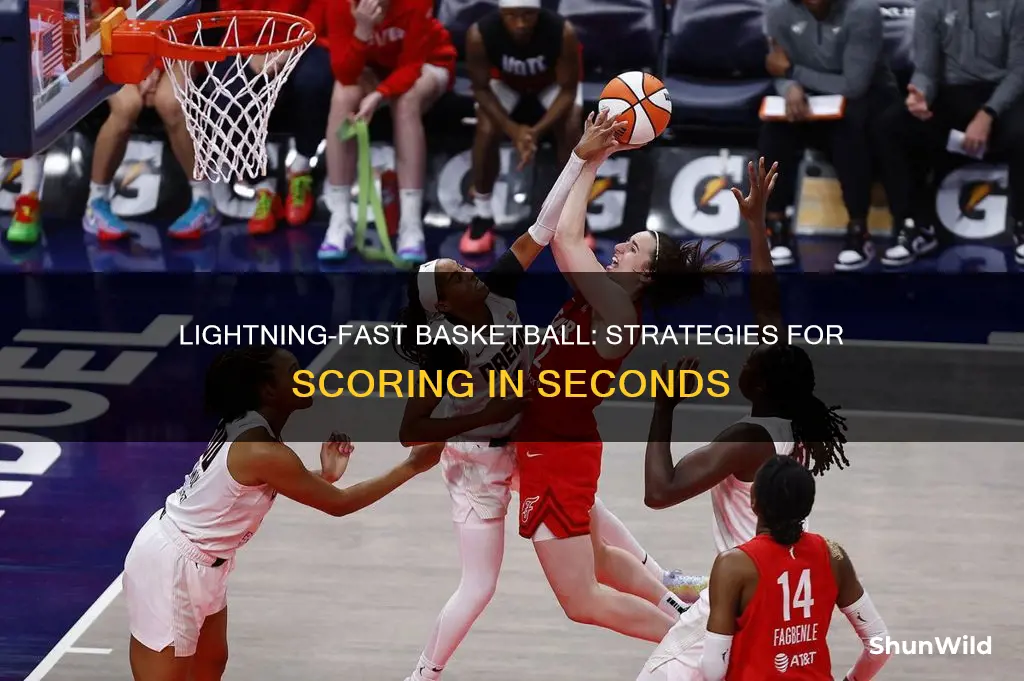 how is the fastest basketball score