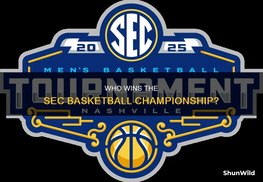 how is the sec basketball champion determined