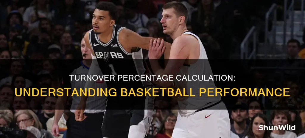 how is turnover percentage calculated in basketball