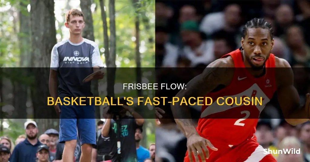 how is ultimate frisbee similar to basketball