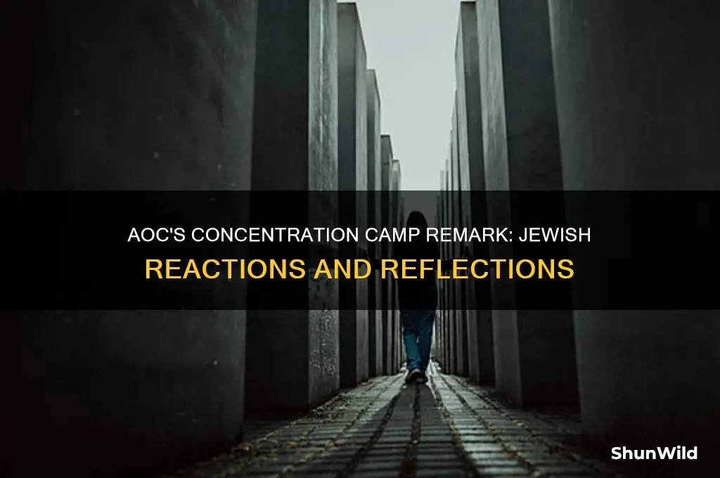 how jews feel about aoc remark about concentration camps