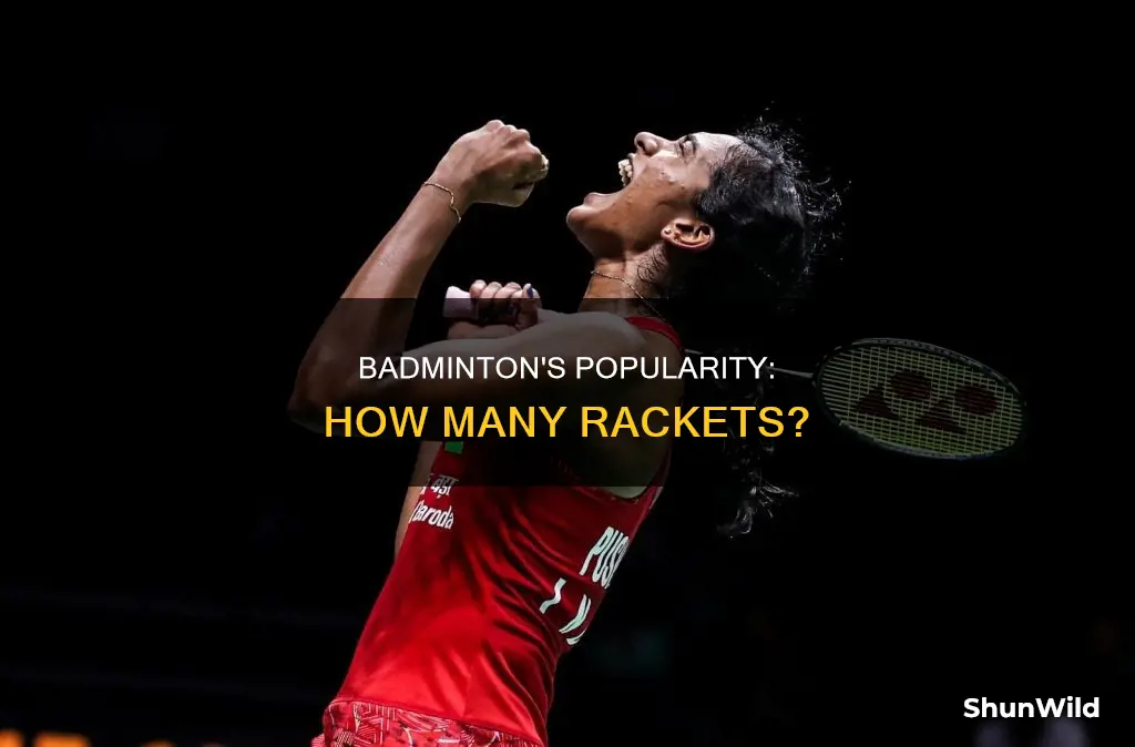 how kany people play badminton