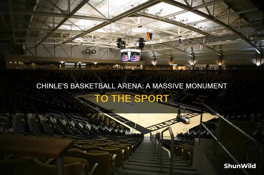 how large is the chinle basketball arena