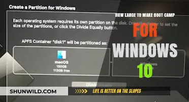Optimal Boot Camp Size for Windows 10: A Comprehensive Guide