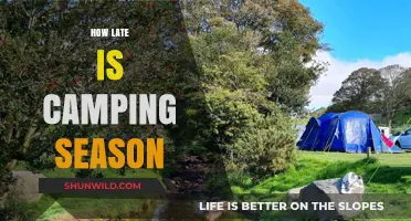 When Does Camping Season End? A Guide to Late-Season Adventures