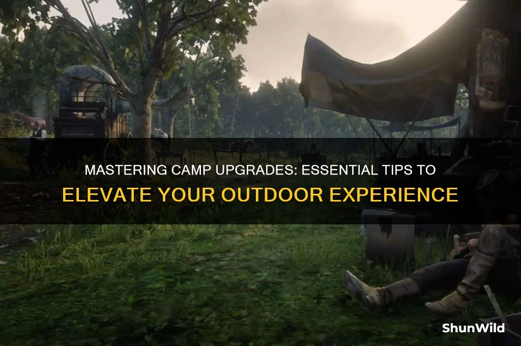 how level up a camp