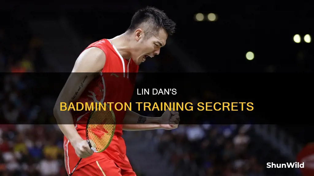 how lin dan training his badminton