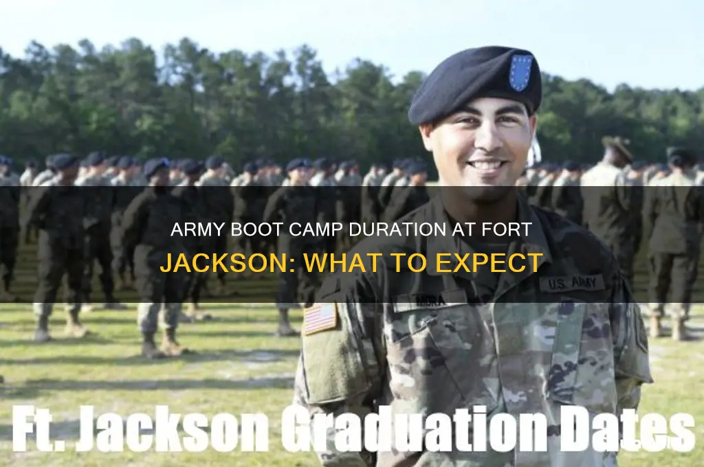 how lomg is army boot camp at fort jackson