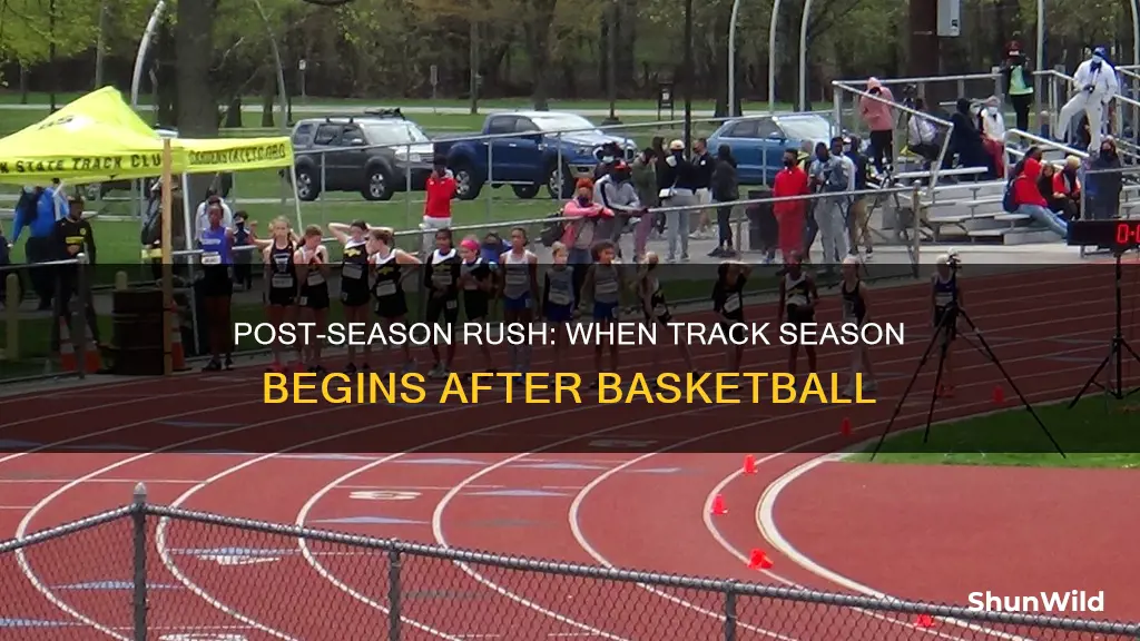 how long after basketball seaon does track start