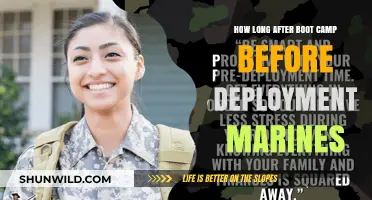 Marines Deployment Timeline: Post-Boot Camp Preparation and Departure