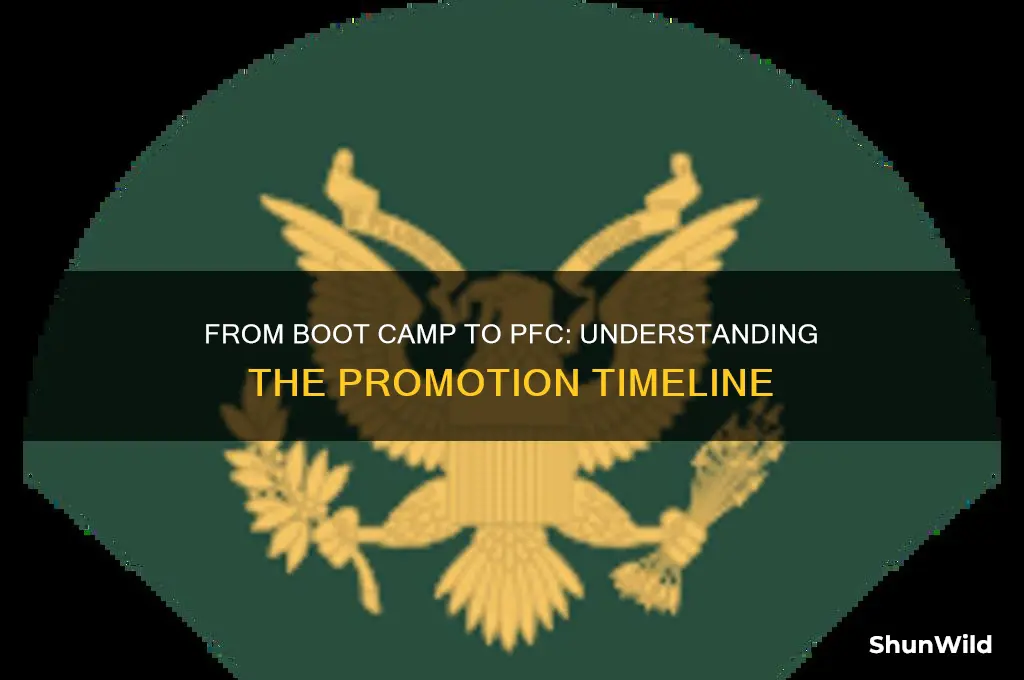 how long after boot camp do you get pfc