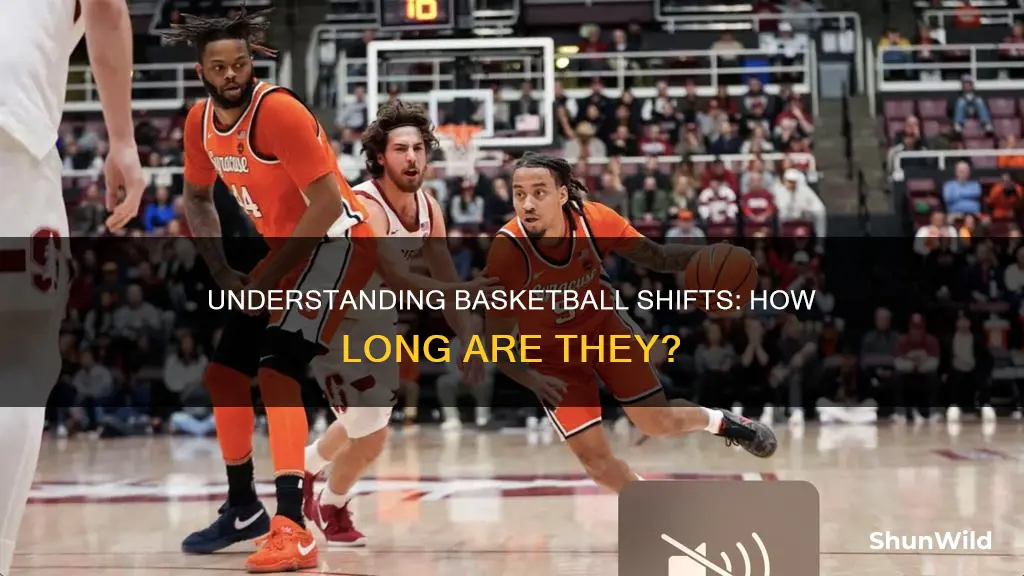 how long are basketball shifts