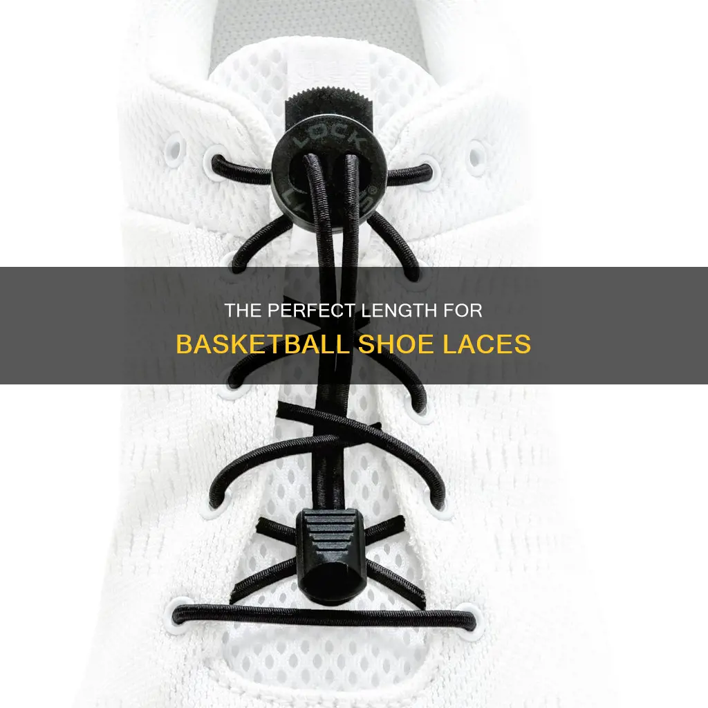 how long are basketball shoe laces