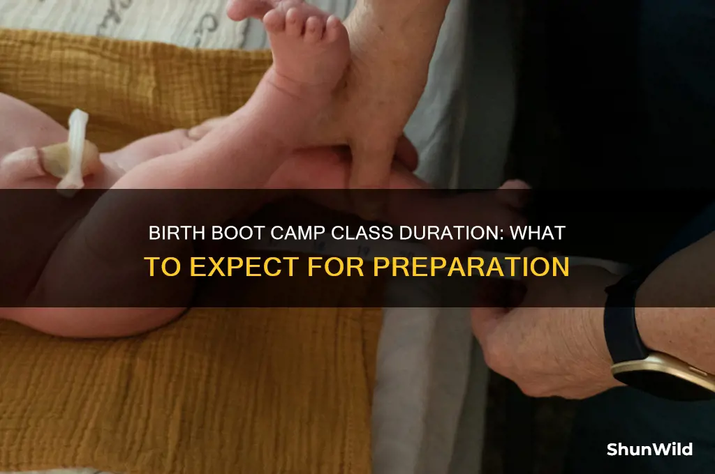 how long are birth boot camp classes