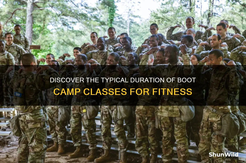 how long are boot camp classes