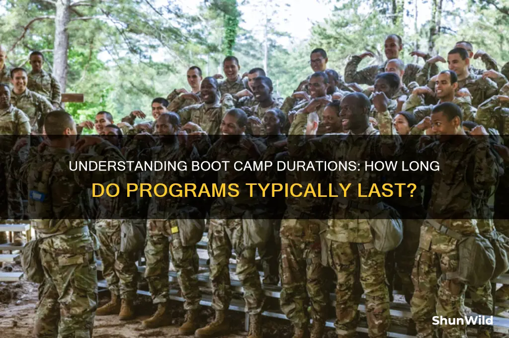 how long are boot camps