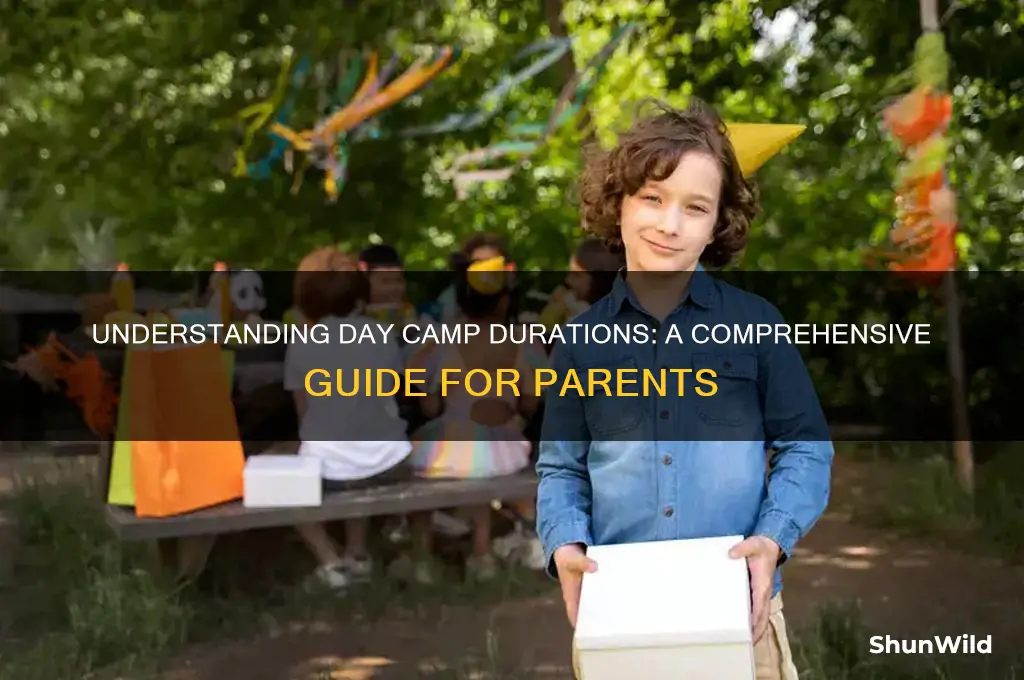 how long are day camps