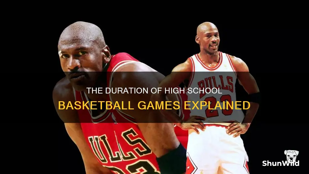 how long are high school basketball hames