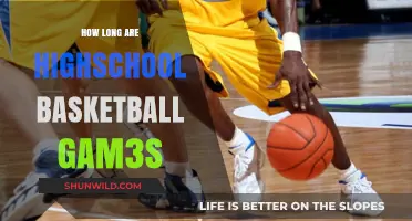 The Duration of High School Basketball Games