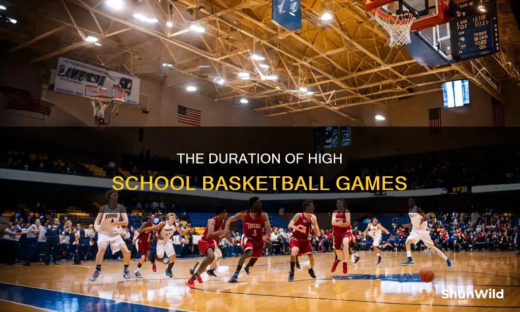 how long are highschool basketball gam3s