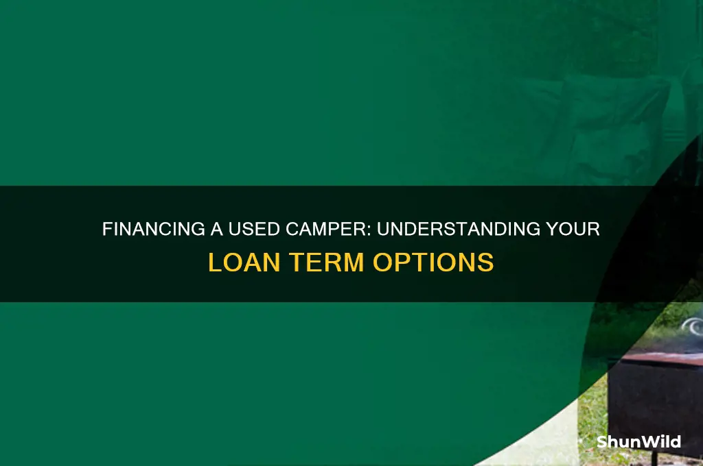 how long can you finance a used camper