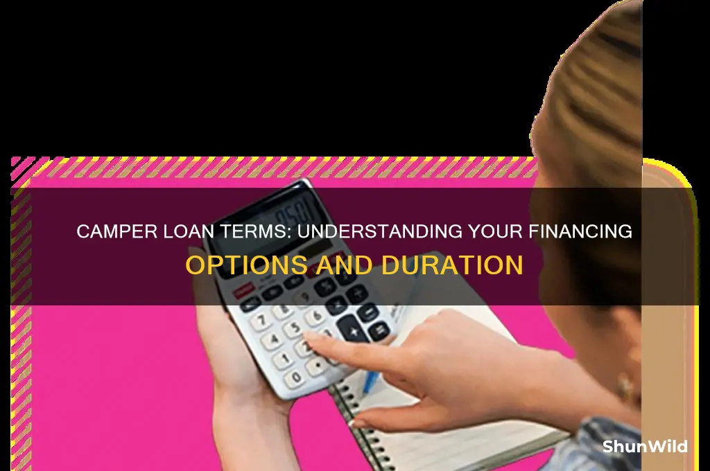 how long can you get a camper loan for