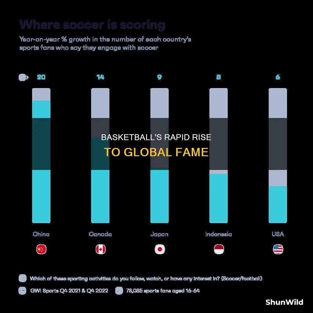 how long did it take for basketball to become popular